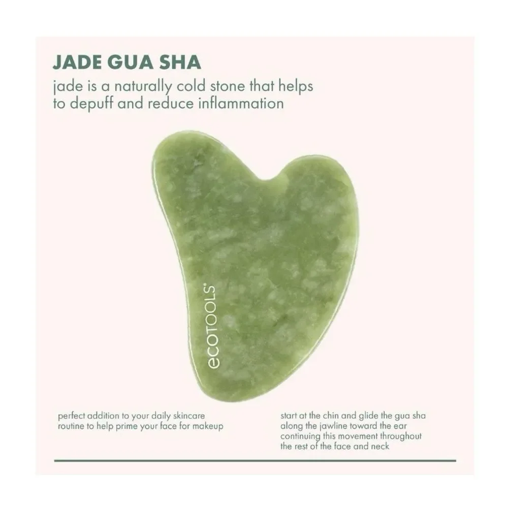 NWT EcoTools Jade Gua Sha Green Stone